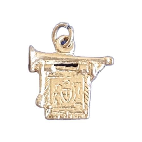 Silver trumpet souvenir - ,