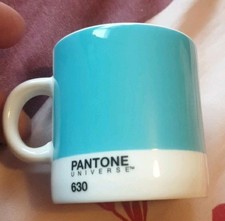 Pantone Universe Bone China Espresso Cup Mug Blue 630
