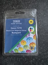 Tesco Epson T0715 Multipack Inkjet Cartridges 4 colors Black Cyan Magenta Yellow
