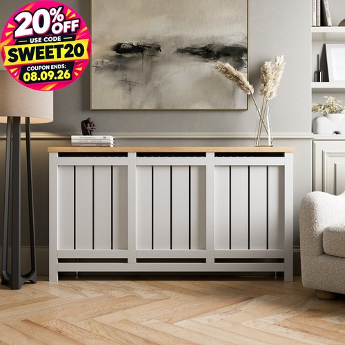 Radiator cover white - cover,