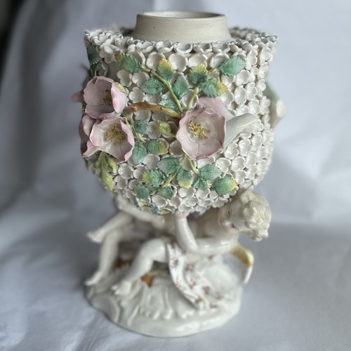 Porcelain oil lamp - oil, base