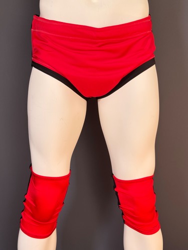 Pro wrestling gear set red - wrestling,