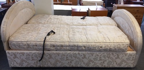 Electric double bed - bed, twin
