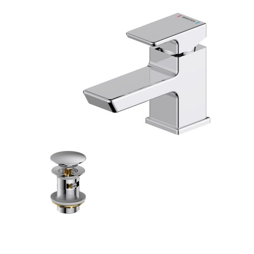 Bristan cobalt chrome basin - chrome,
