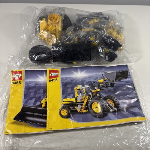 Lego technic back hoe - lego, (8455)