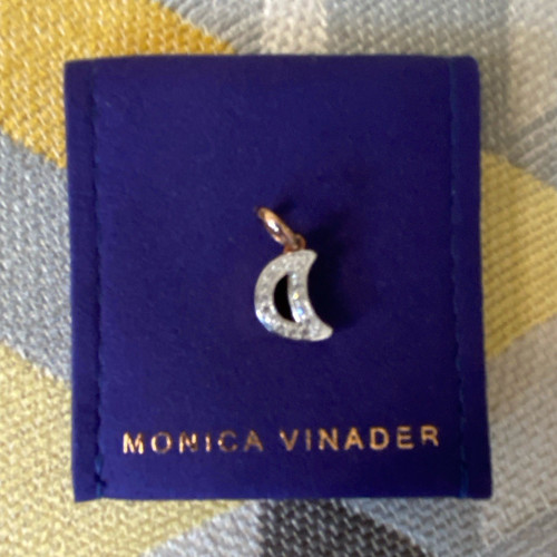 Monica vinader moon charm - monica,