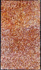 Bessie Pitjara. Highly Collectable Aboriginal Art.  Incl COA, and photo's