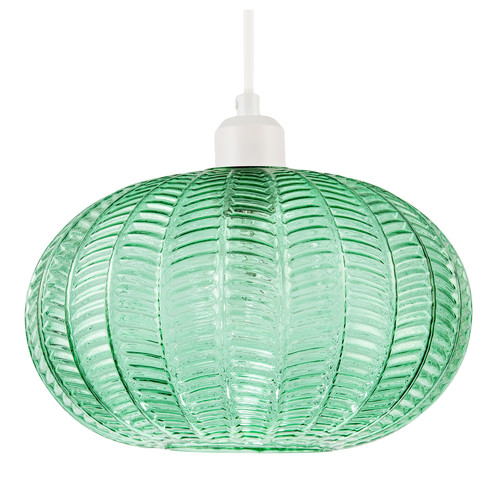 Emerald green glass globe - emerald,