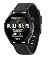 AMOLED 1.43”Screen S45 Reflex Active,GPS-Built-In, Black Silicone Strap,Calling