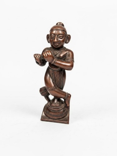 Bronze venugopala lord - venugopala, (lord
