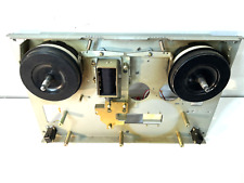 Fostex Model 80 Transport chassis with reel platforms, brakes, brake solenoid.