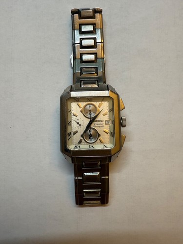 Seiko premier chronograph - seiko,