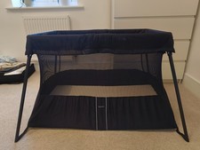 Baby Bjorn Black Travel Cot