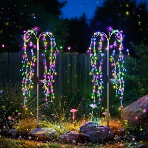 Solar powered willow - solar, tree