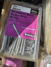 Stainless Steel Nails Extra Grip Job Lot Various Sizes 99p a pack 