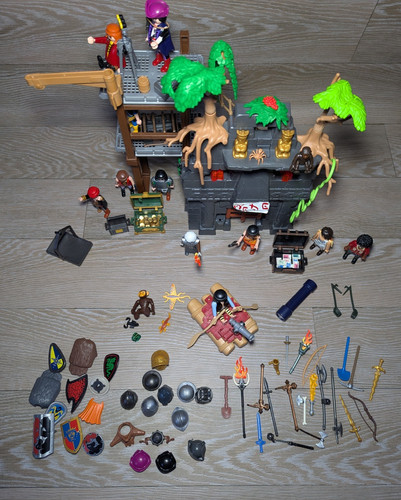 Playmobil bundle hidden temple - playmobil,