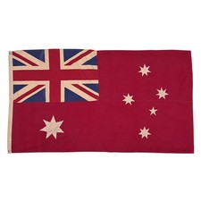 Vintage Cotton Sewn Flag