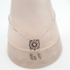 Dream Catcher Bracelet Adjustable Sterling Silver Marked Bz 925