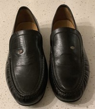 Barker Leather Men's Shoes Black Loafers UK Size 10 G