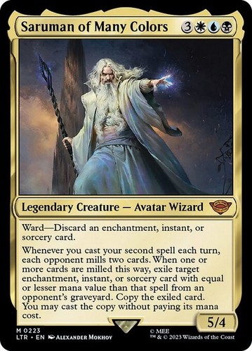 Saruman many colors the - saruman,