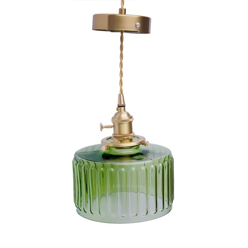Retro glass ceiling light - retro,