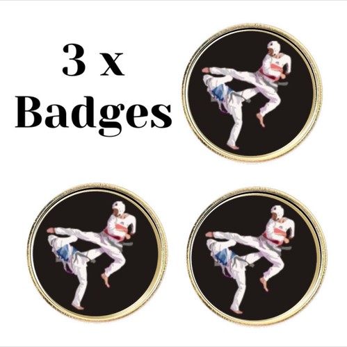 Taekwondo lapel pin - 3,