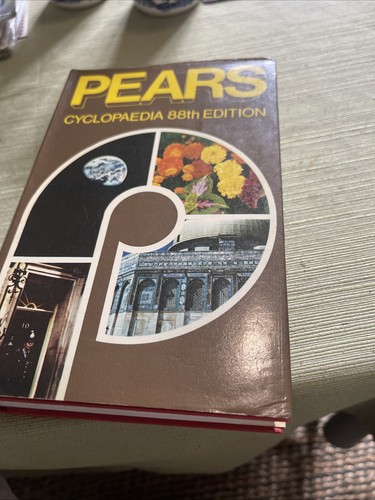 Pears cyclopaedia 88th edition - cyclopaedia,
