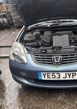 2003-2006 Honda Civic  Mk7  5 Door -  Driver Side Headlight Black Matt