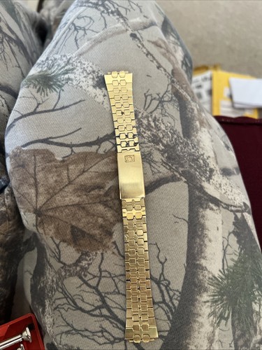 Omega gold plated bracelet - omega,