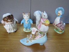 Beswick  GOLD Beatrix potter x