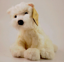 A Breed Apart West Highland Terrier Dog Westie 9.5" Soft Toy Plush Puppy White