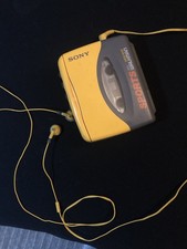 RARE Sony Walkman Sports Cassette Player WM-SX34 Fully Working Good Condition 