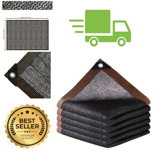 Black shade cloth hdpe - black, 75%