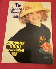 The Kiddies Chunky Book Knitmaster  -Machine Knitting Booklet 