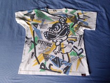Hysteric Glamour Mini Stakeborad AOP T Shirt Size 140 Small or Kids Vintage 90s