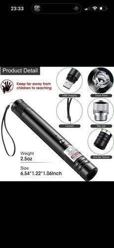 Precision red laser pointer - precision,