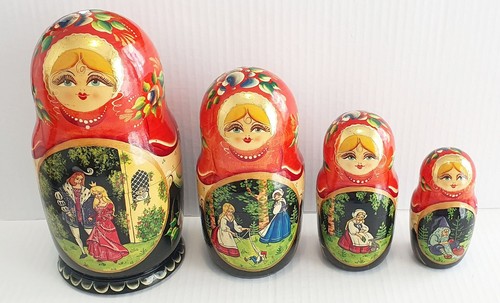 Set four vintage - set, of