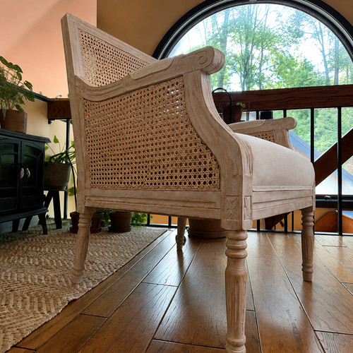 French country rattan cane - french,