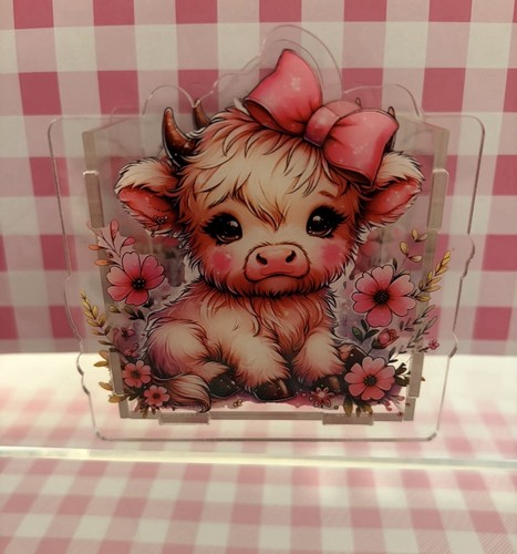 Adorable cow calf - cow, farm