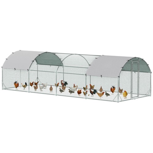 Pawhut walk chicken run - walk-in,