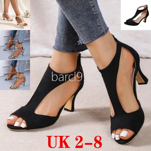 New womens ladies strap mid - womens,