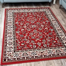 Red Traditional Rug X Large