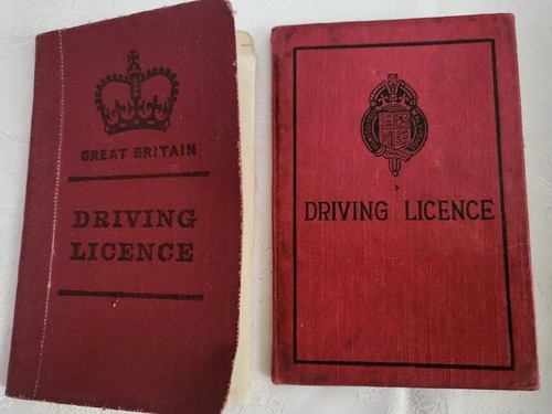 Vintage driving licence 1945 - 1945,
