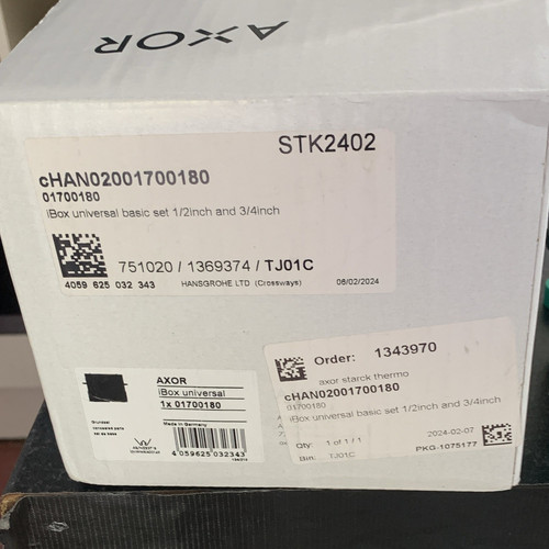 Axor ibox universal - ibox,