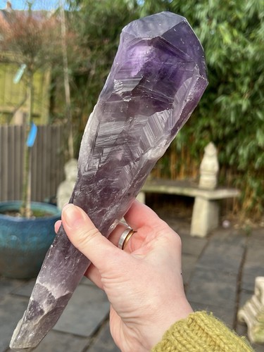 Amethyst wand root - wand, /