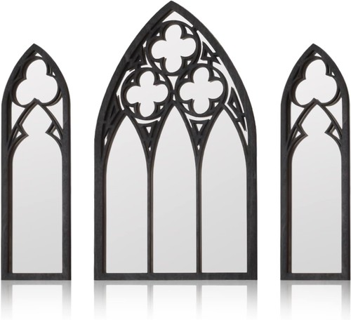 Pack gothic mirrors wall - 3,