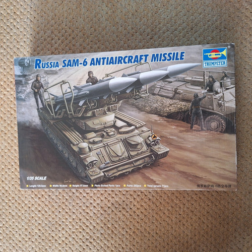 Trumpeter russian sam 6 - trumpeter, sam-6