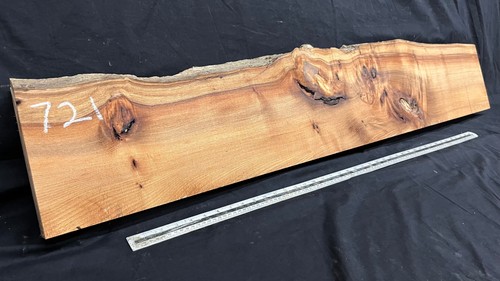 Elm mantle piece - ,, edge