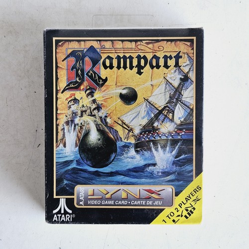Rampart atari lynx - lynx, video