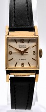 Gruen Precision ladies gold plated manual wind watch